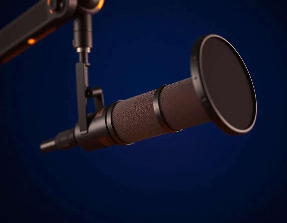 Studio condenser microphone