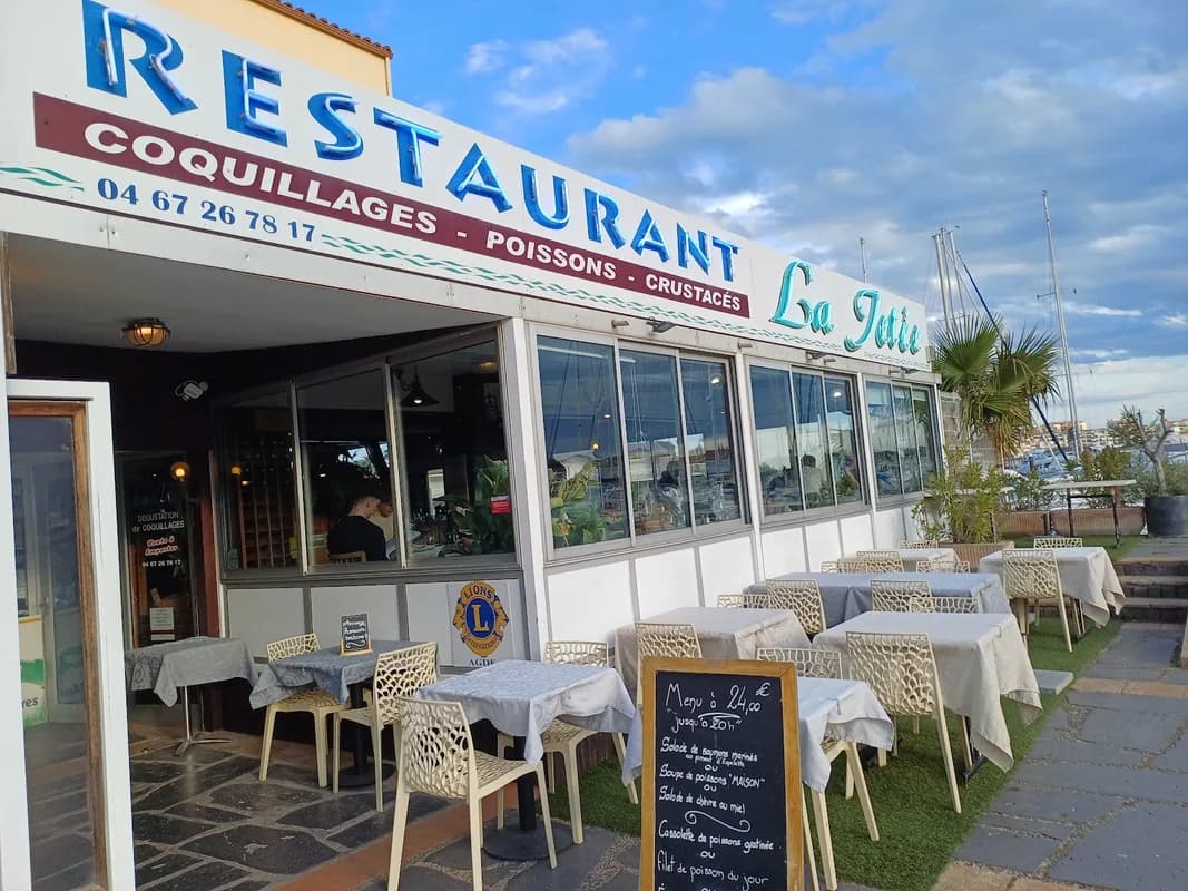 La Jetée — restaurant à Agde et Cap d'Agde (Hérault)