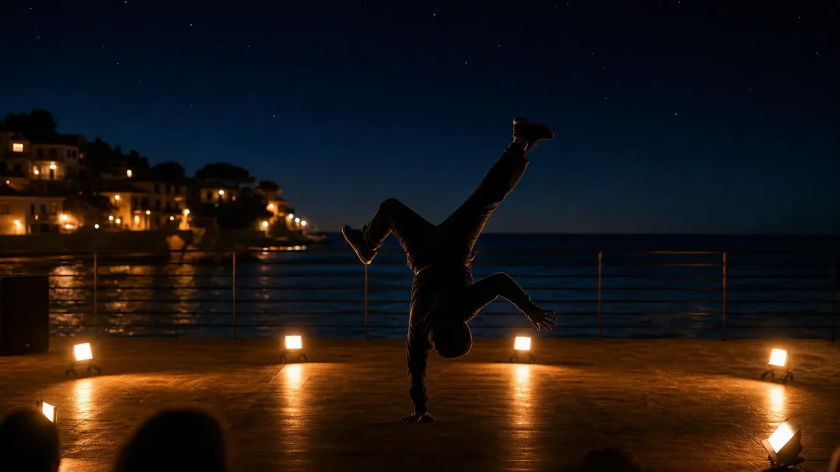 Dimension 34 : démonstration de danse hip-hop au Grau d'Agde
