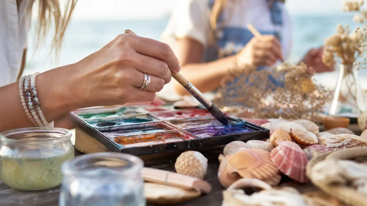 Atelier aquarelle face à la mer - La Tamarissière