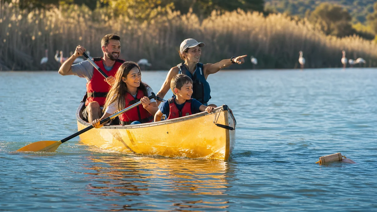 Canoë nature et chasse au trésor