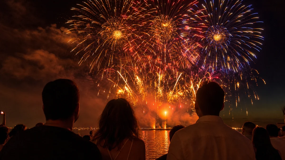 Feu d'artifice Cap d'Agde