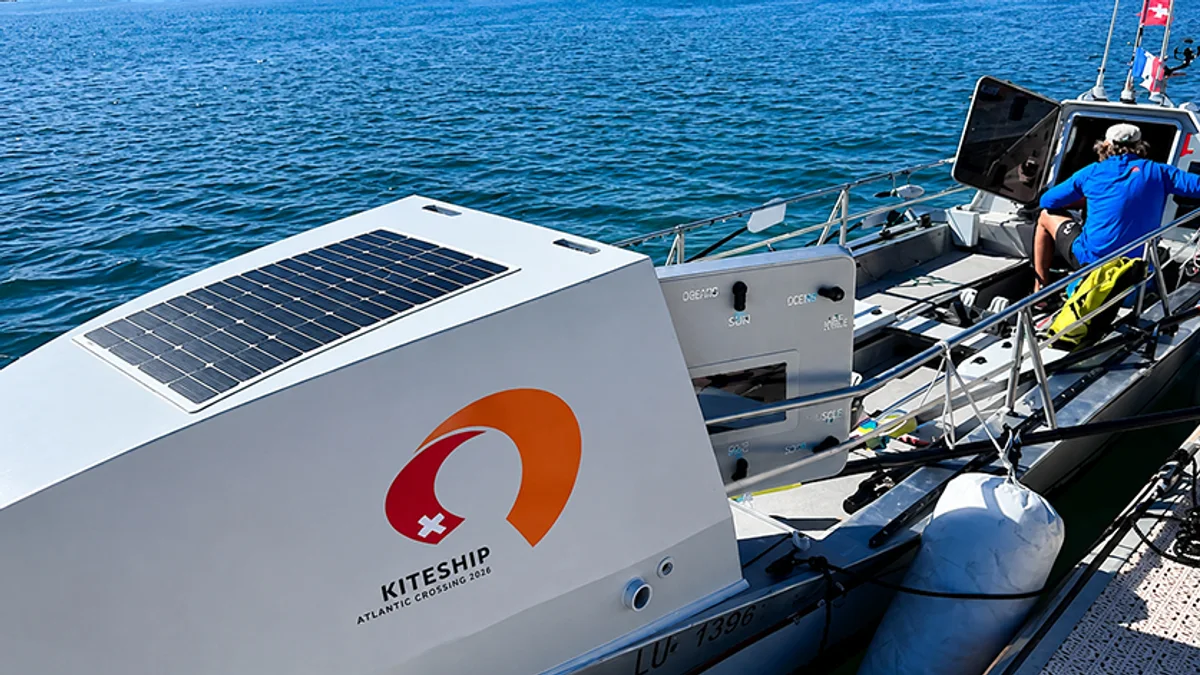 Cap d'Agde - Un bateau suisse pas comme les autres fait escale avant un défi transatlantique inédit #capdagde