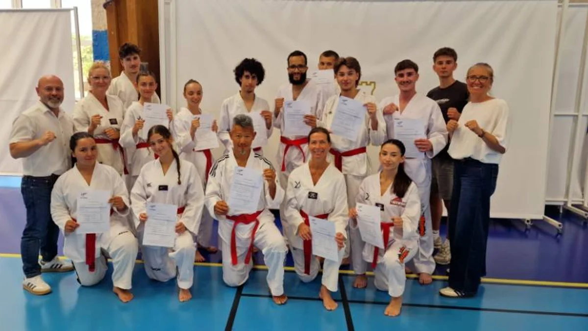 Agde - Taekwondo : quatre nouveaux ceintures noires récompensés à Leucate #agde