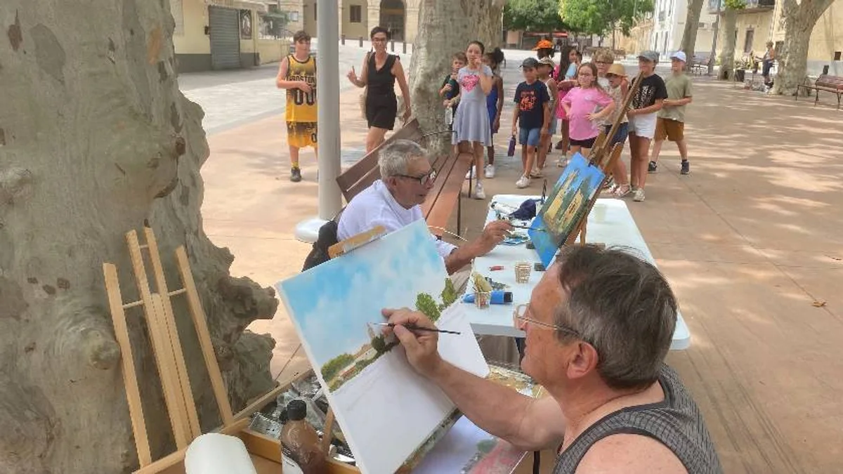 Bessan - Nouveau salon artistique autour des peintures et modelages de Terres de Touroulle #bessan