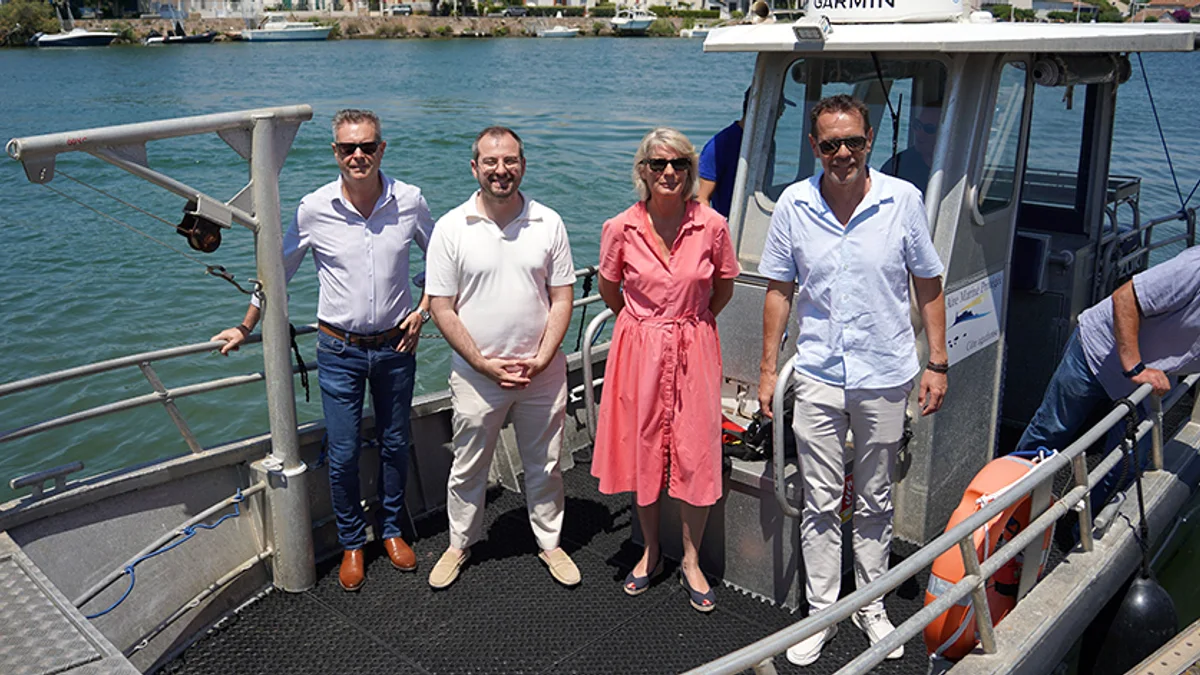Grau d'Agde - L'Agglo poursuit le projet PEGASE, une première mondiale au service de la protection du littoral #graudagde