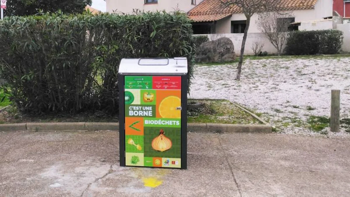Agde - 177 bornes à biodéchets désormais accessibles aux habitants et vacanciers #agde
