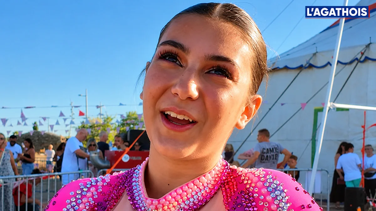 Agde - Rencontre avec Carla Rivalta championne de France de cerceau aérien #agde