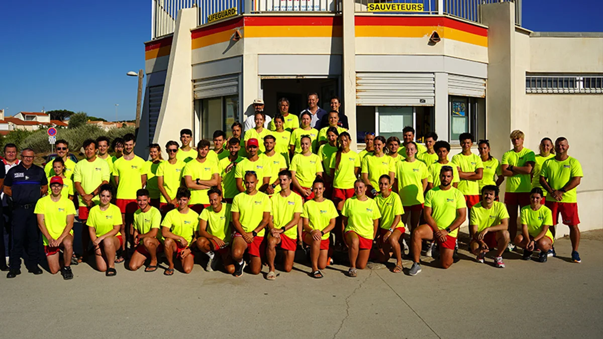 Cap d'Agde - Les 12 postes de secours du Cap d'Agde sont désormais tous en service #capdagde