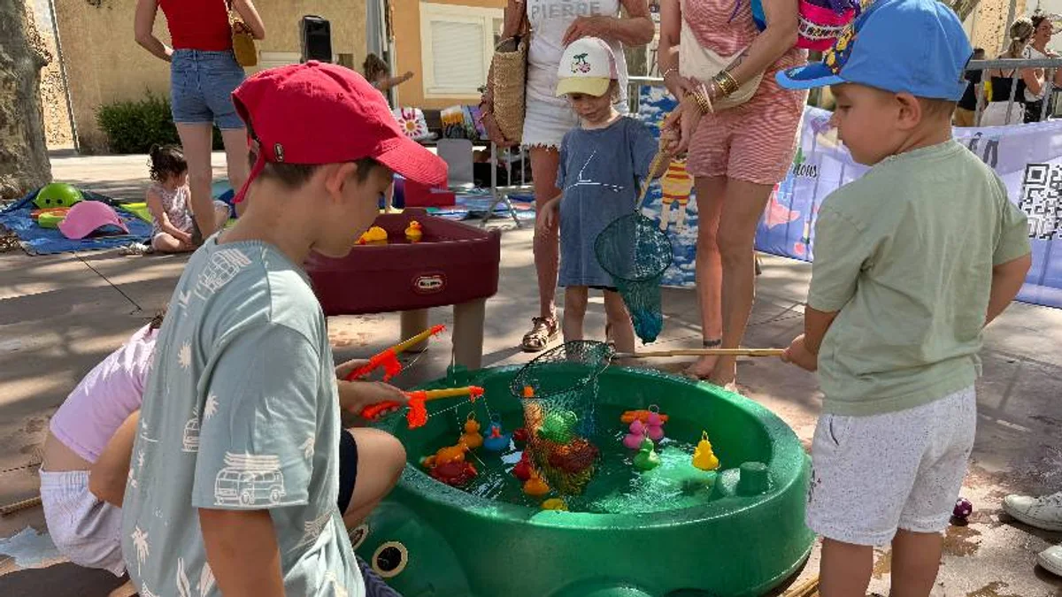 Bessan - Formidable première kermesse avec les jeux inclusifs de l'association Occibulle #bessan