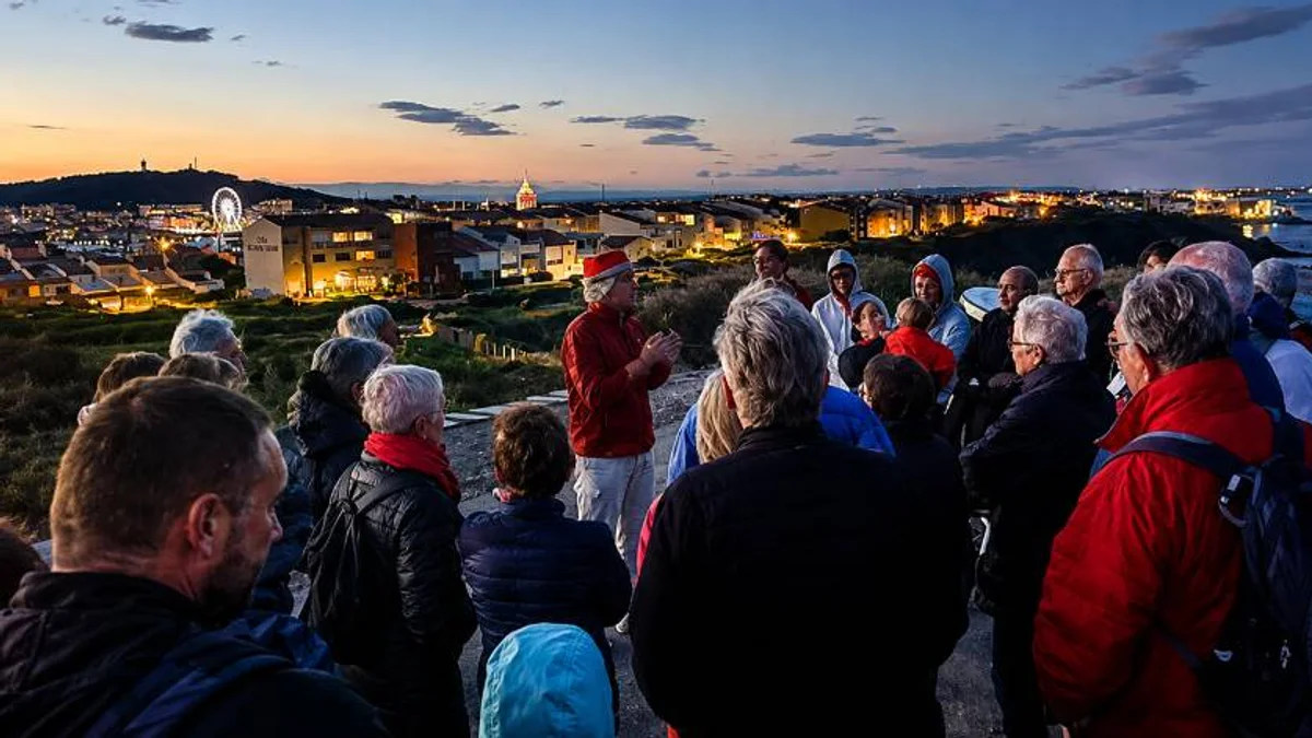 Cap d'Agde - Les Balades Contées Nocturnes reviennent sur les falaises du Cap d'Agde #capdagde