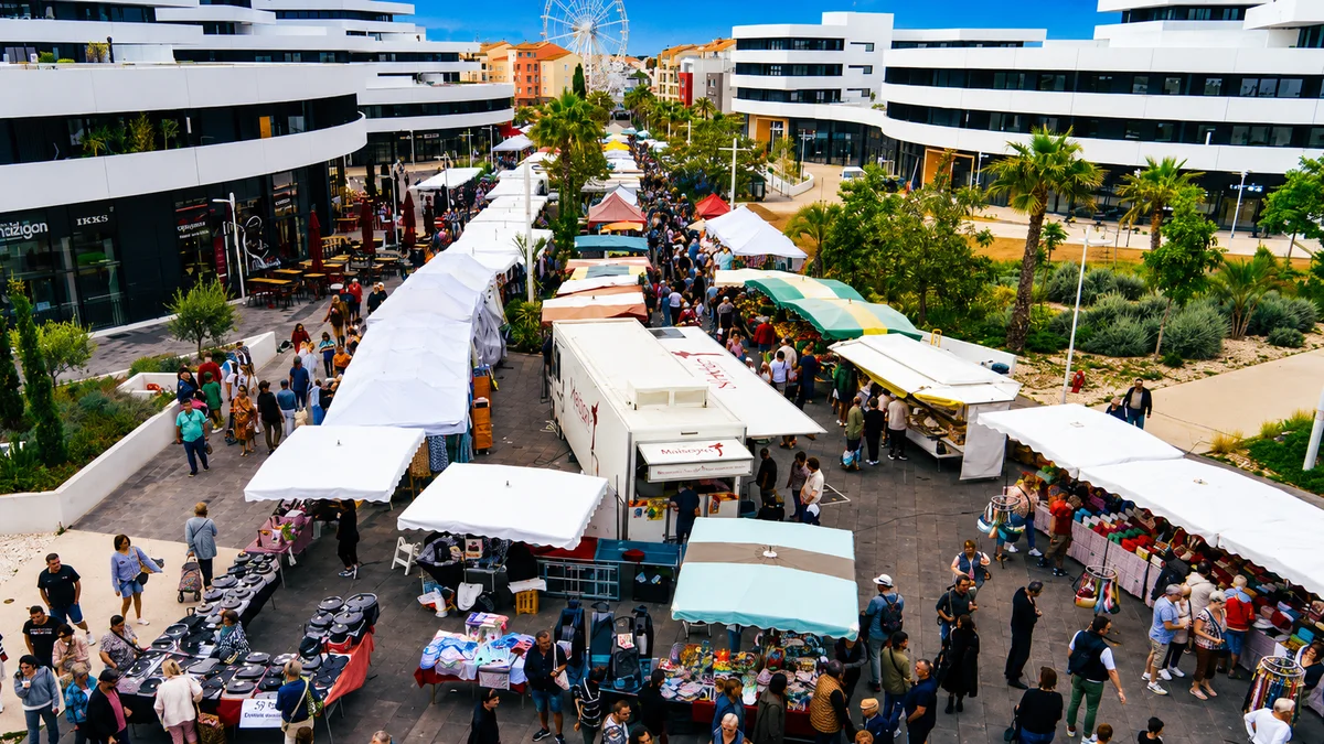 Agde - Les marchés d'Agde, du Cap d'Agde et du Grau d'Agde : le rendez-vous incontournable de l'été ! #agde