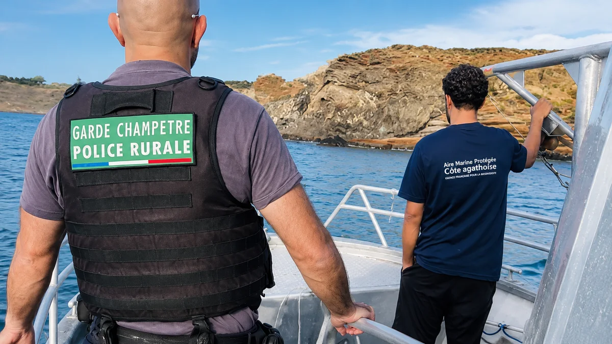 Cap d'Agde - Protection du littoral : des patrouilles conjointes renforcent les contrôles au Cap d'Agde #capdagde