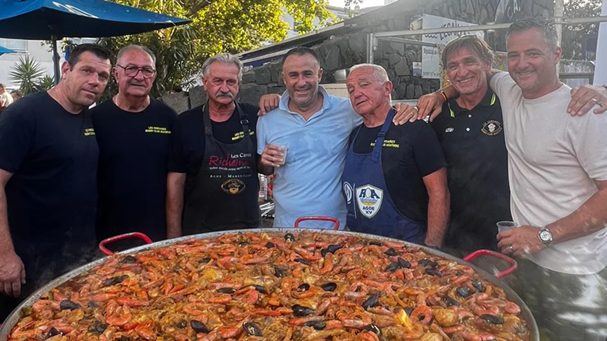 Cap d'Agde - Deuxième paëlla de l'été, nouveau succès pour les Corsaires du ROA #capdagde