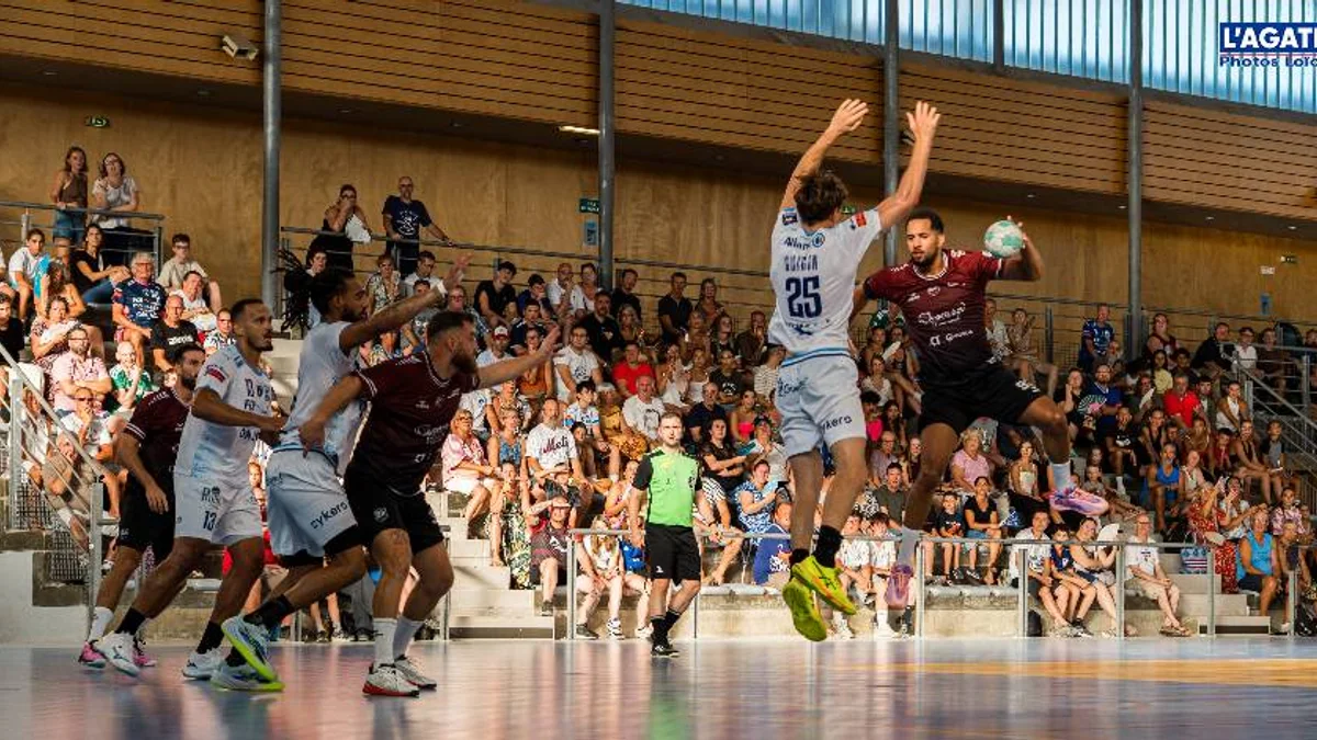 Agde - Le Montpellier Handball s'impose face à Saint-Raphaël en match de préparation à Agde #agde