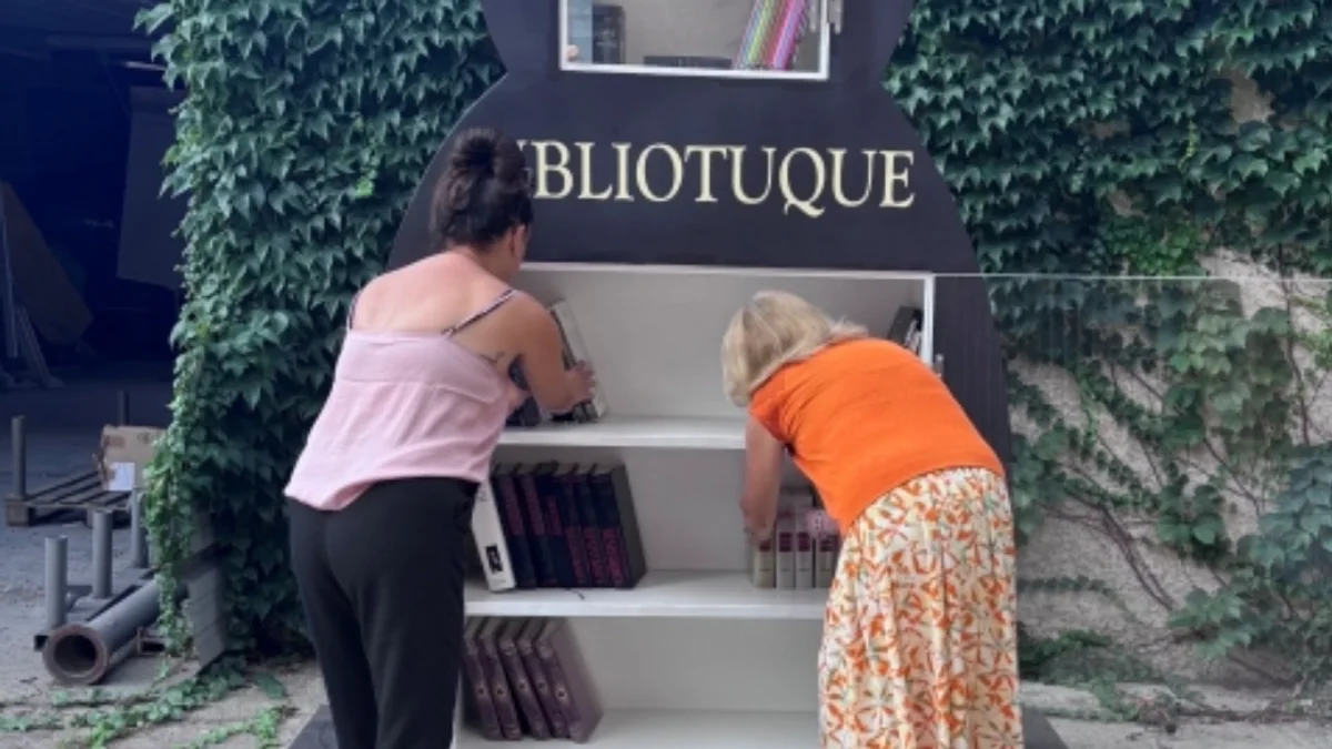 Bessan - Présentation ce dimanche de la Bibliotuque en faveur de la lecture et des livres #bessan
