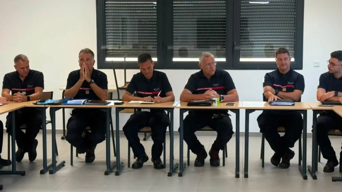 Bessan - L'Union départementale des sapeurs-pompiers en réunion à la caserne de Bessan #bessan